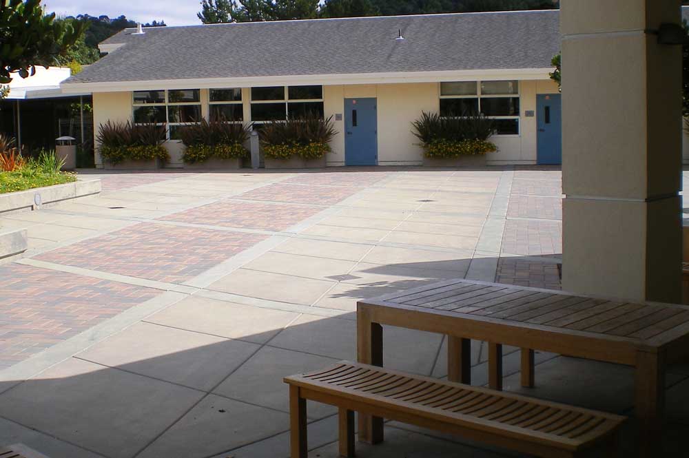 Marin Catholic High School Front Yard